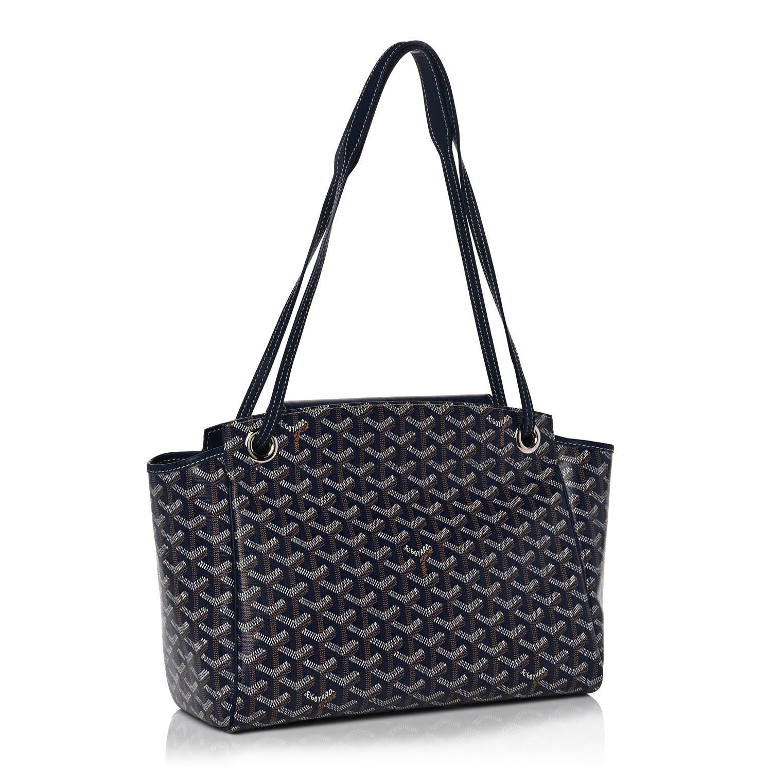 Goyard Goyardine Rouette PM Blue Marine 3 of 9