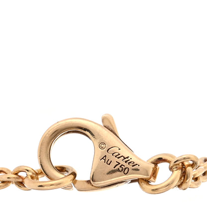 Cartier 18K Yellow Gold Interlocking LOVE Bracelet 3 of 4