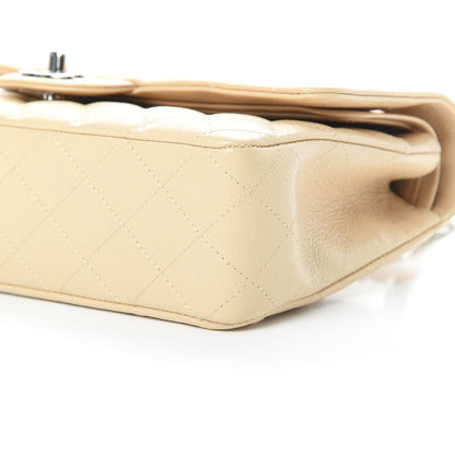 Chanel Caviar Quilted Medium Double Flap Beige 10 of 11