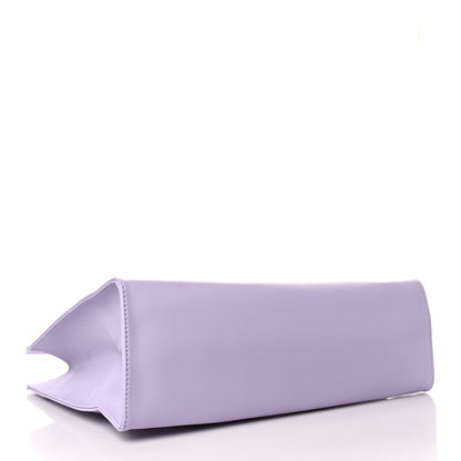 Telfar Vegan Leather Medium Shopping Bag Lavender 4 of 9