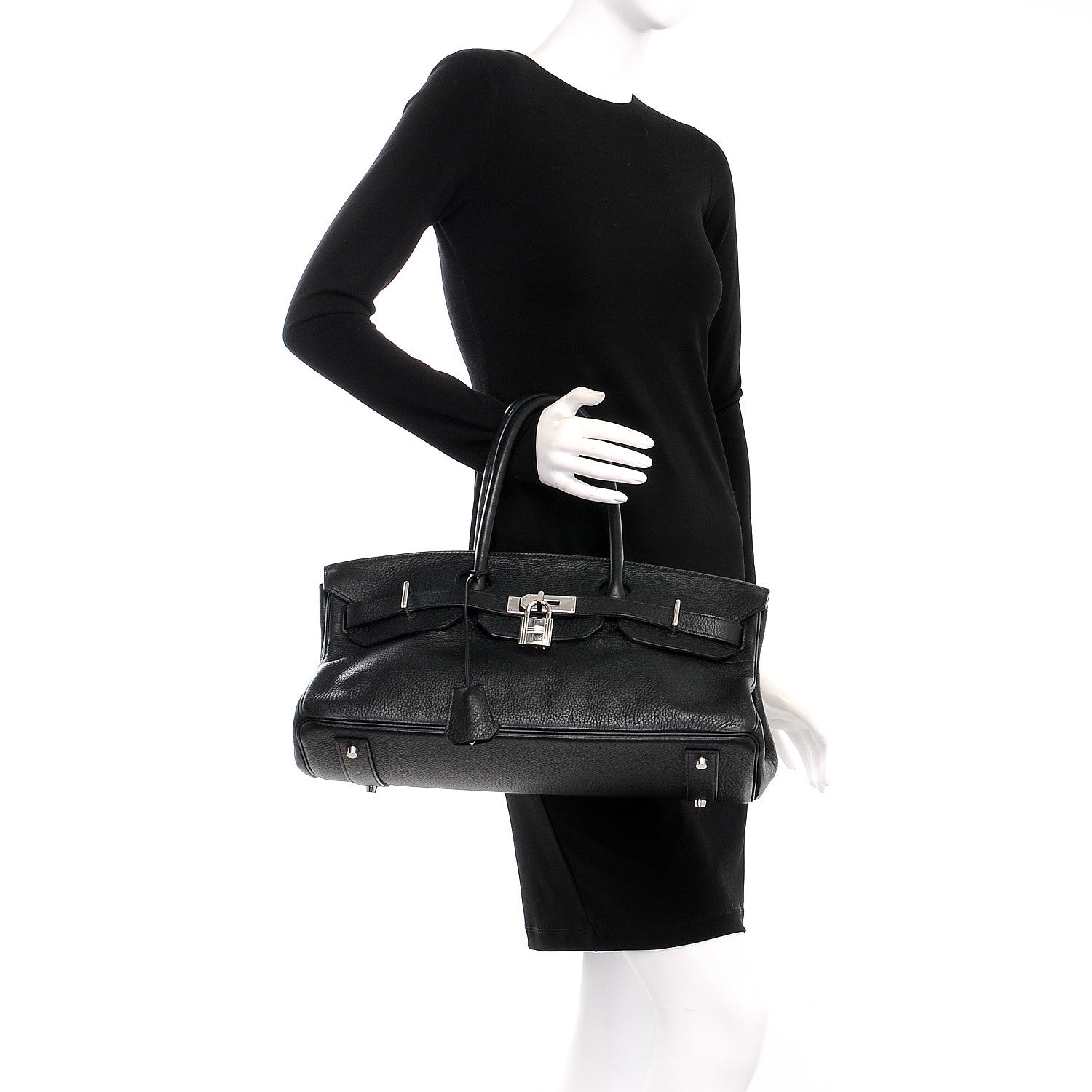 Hermes Taurillon Clemence JPG Birkin 42 Black 2 of 29
