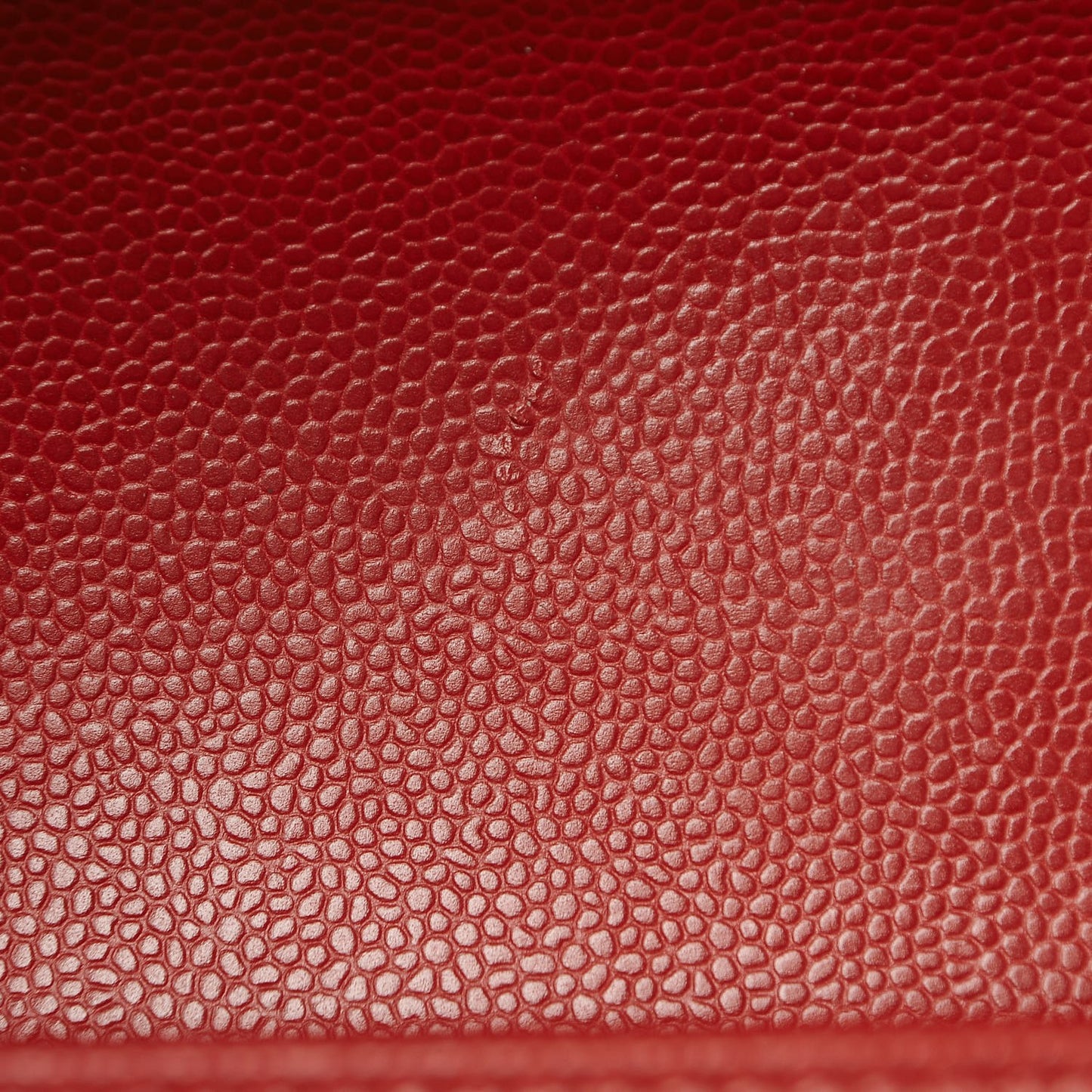 Caviar Chevron Quilted Medium Boy Flap Red