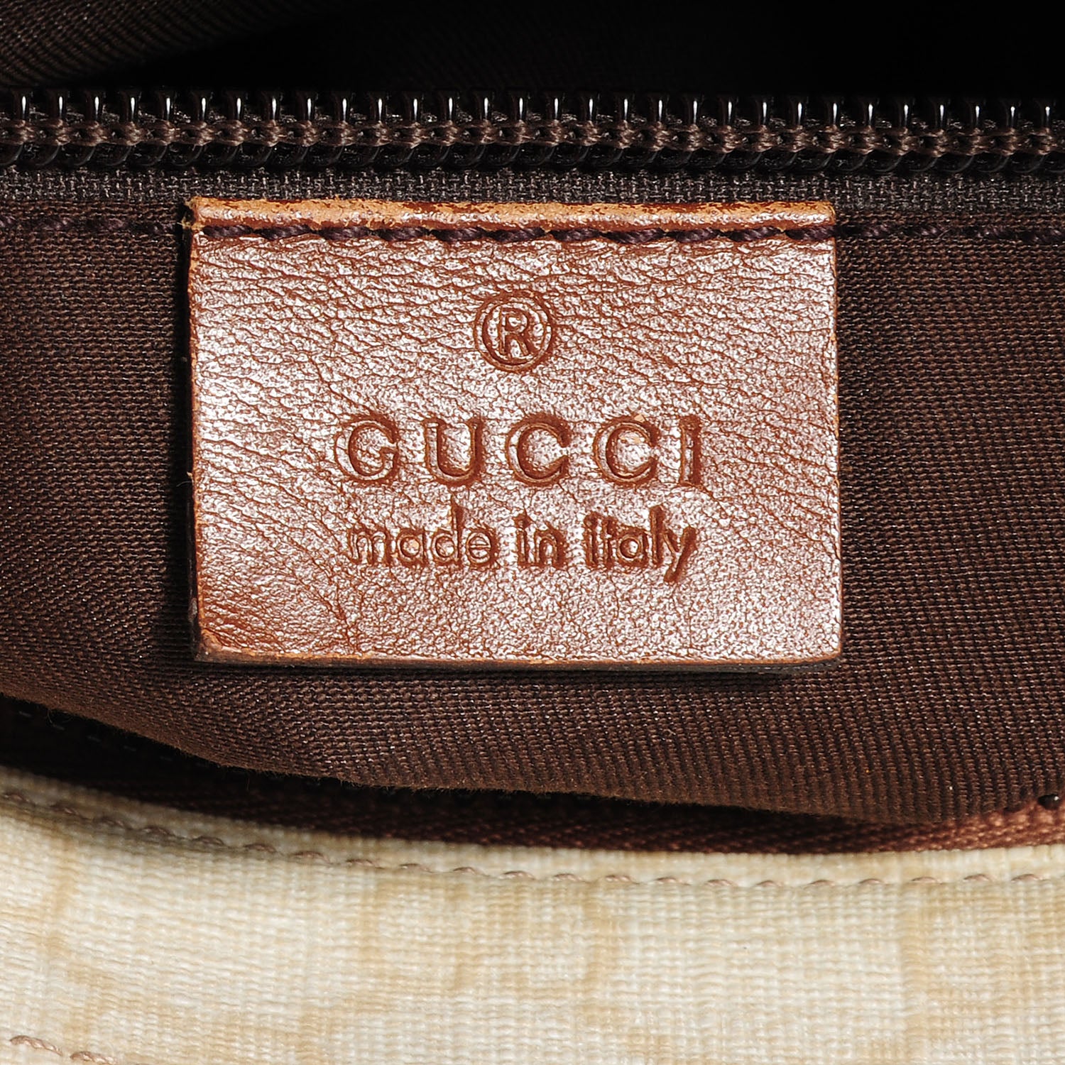 Gucci Monogram Stripe Flat Messenger Bag 6 of 7