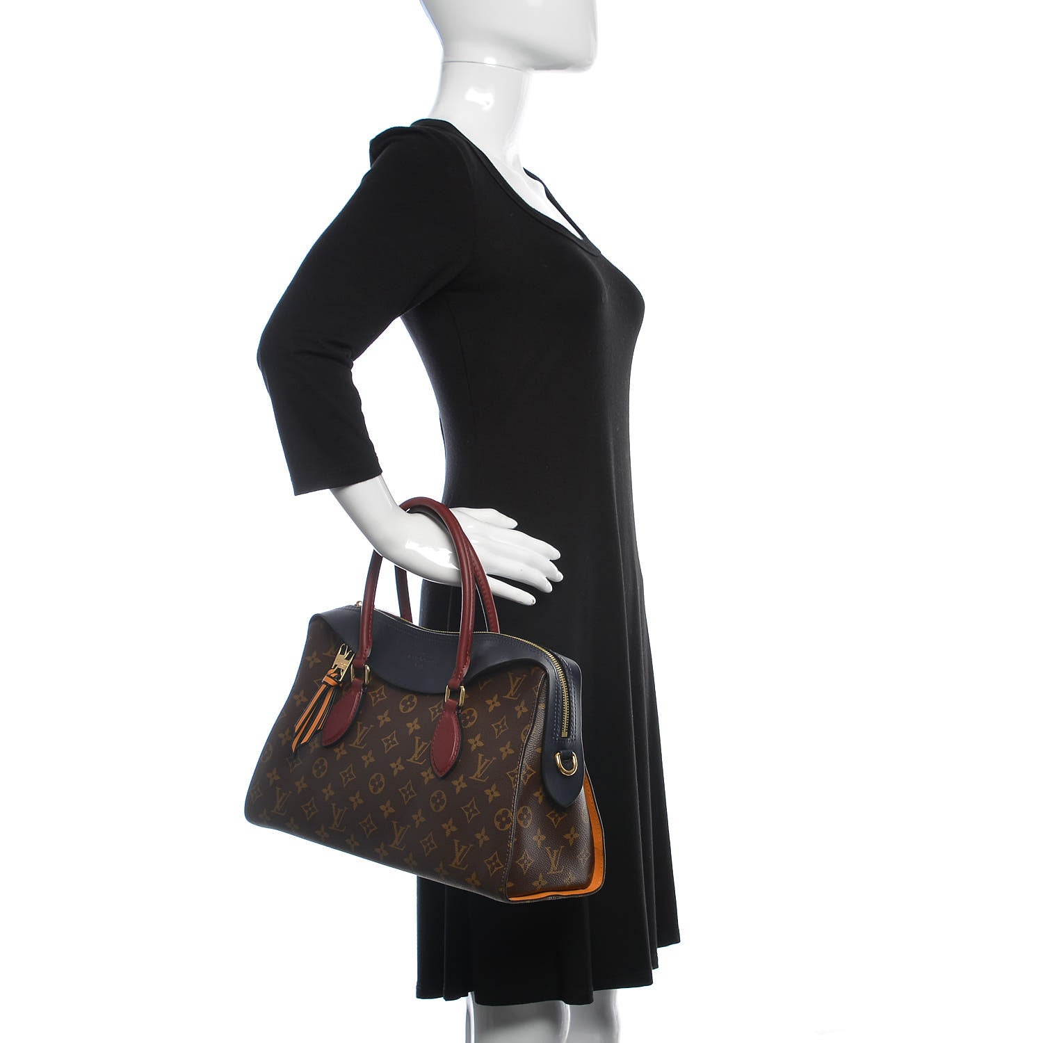 Louis Vuitton Monogram Tuileries Marine Bordeaux 3 of 10