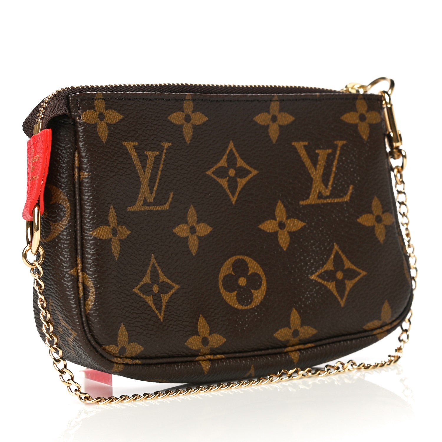 Louis Vuitton Monogram 2018 Christmas Animation Mini Cats Pochette Accessories 3 of 11