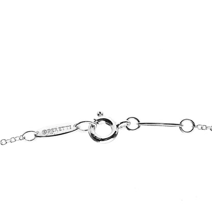 Tiffany Sterling Silver 16mm Elsa Peretti Open Heart Pendant Necklace 5 of 6