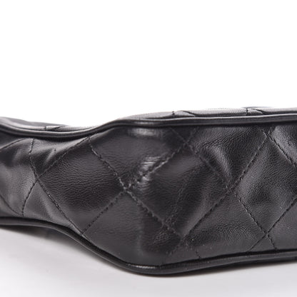 Chanel Lambskin Quilted Tassel Camera Case Pouch Black 11 of 14