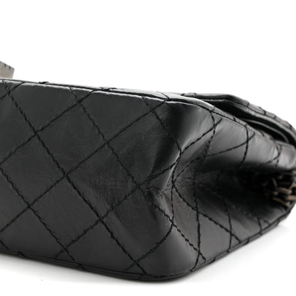 Chanel Aged Calfskin Quilted 2.55 Reissue 225 Flap So Black 10 of 11