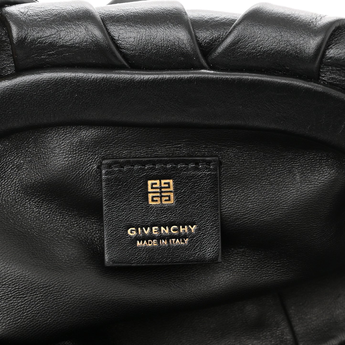 Calfskin Kenny Mini Shoulder Bag Black