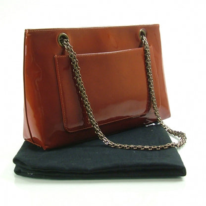 Chanel Patent Hybrid Rust Red 3 of 12