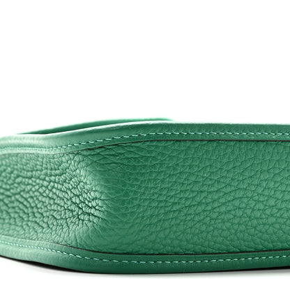 Hermes Taurillon Clemence Evelyne TPM Vert Vertigo 9 of 10