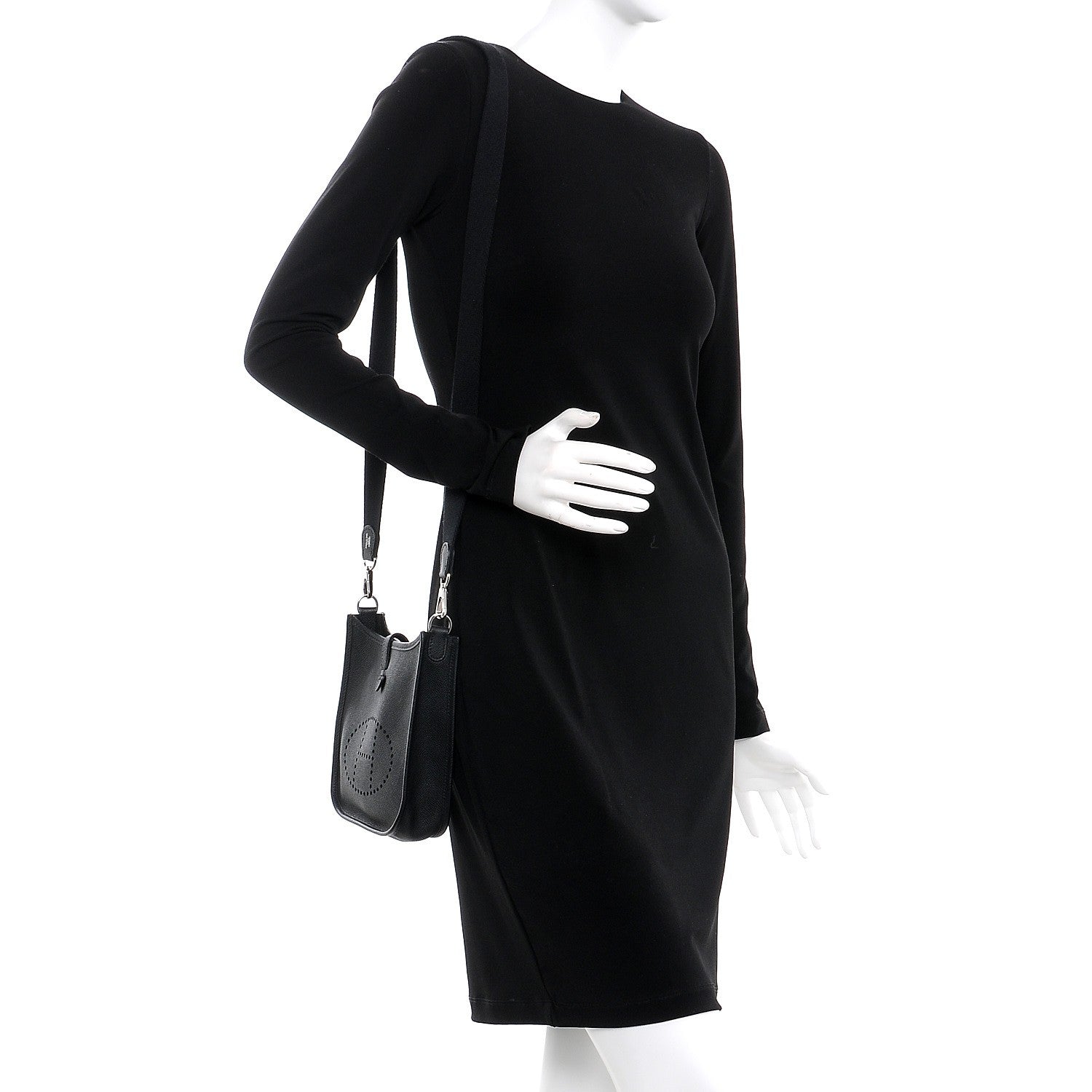 Hermes Epsom Evelyne TPM Black 2 of 8