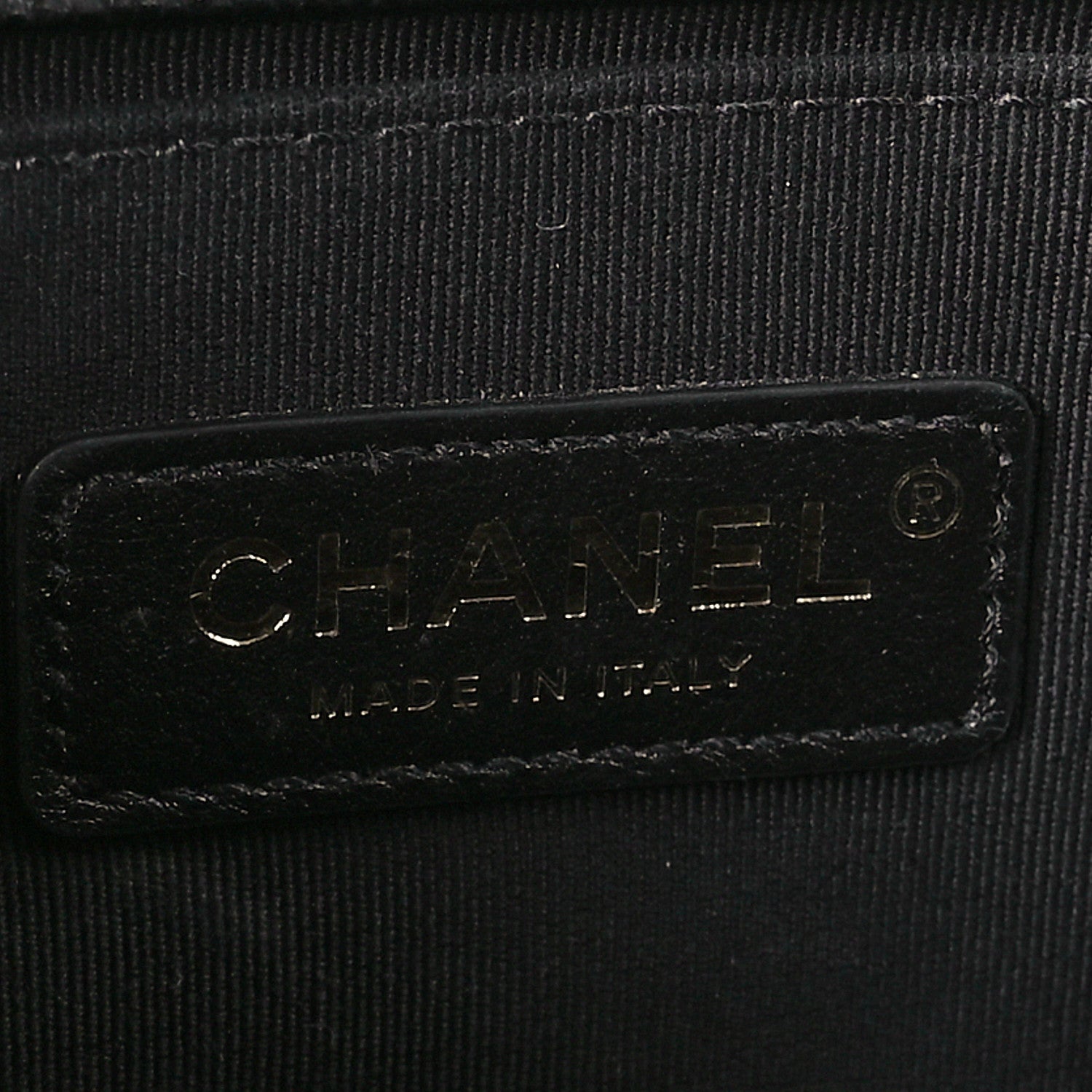 Chanel Caviar Chevron Quilted Medium Boy Flap Black 5 of 11