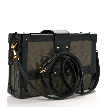 Louis Vuitton Epi Petite Malle Khaki Fango 3 of 9