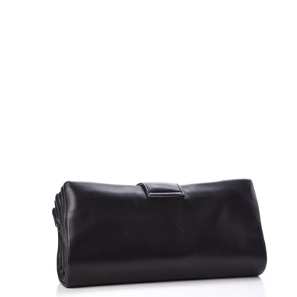 Chanel Lambskin Accordion Globe Clutch Black 3 of 8