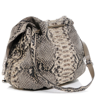 Gucci Python Messenger Bag Ivory 3 of 7