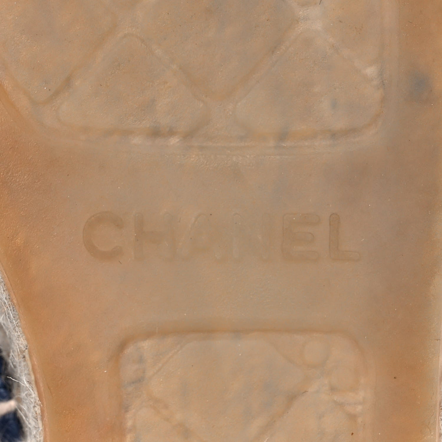 Chanel Lambskin CC Espadrilles 36 Dark Navy 7 of 10