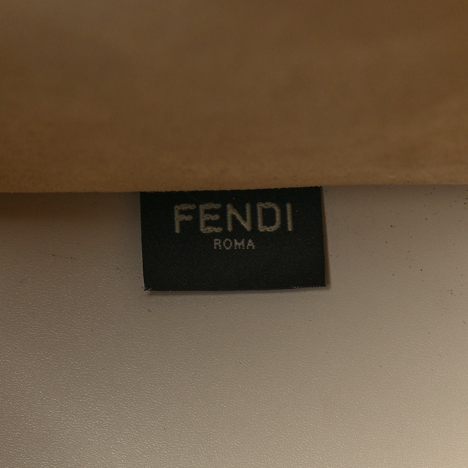 Fendi Vitello King Plexiglass Medium Fendi Sunshine Shopper Tote White Ice 7 of 15