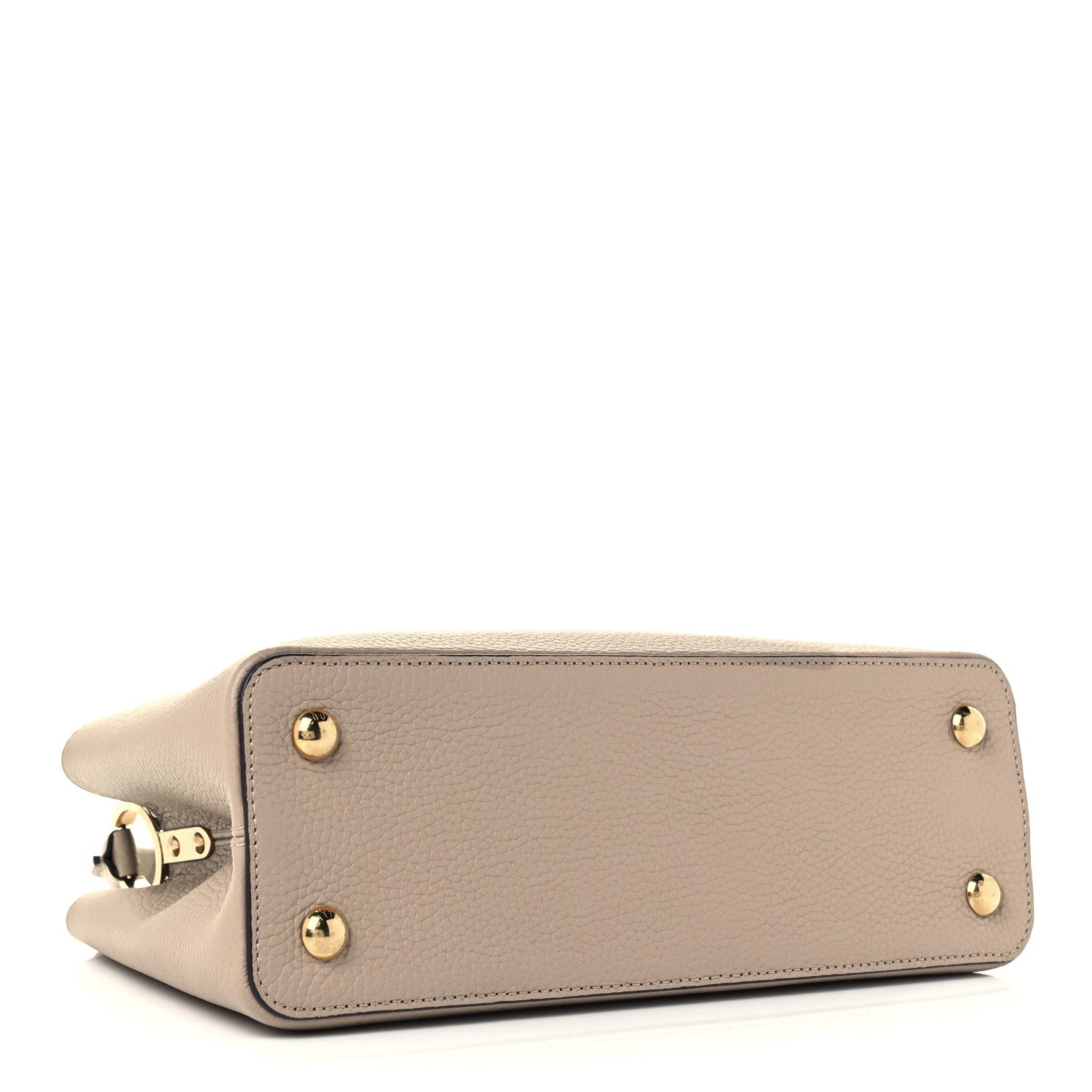 Louis Vuitton Taurillon Capucines MM Galet 8 of 17