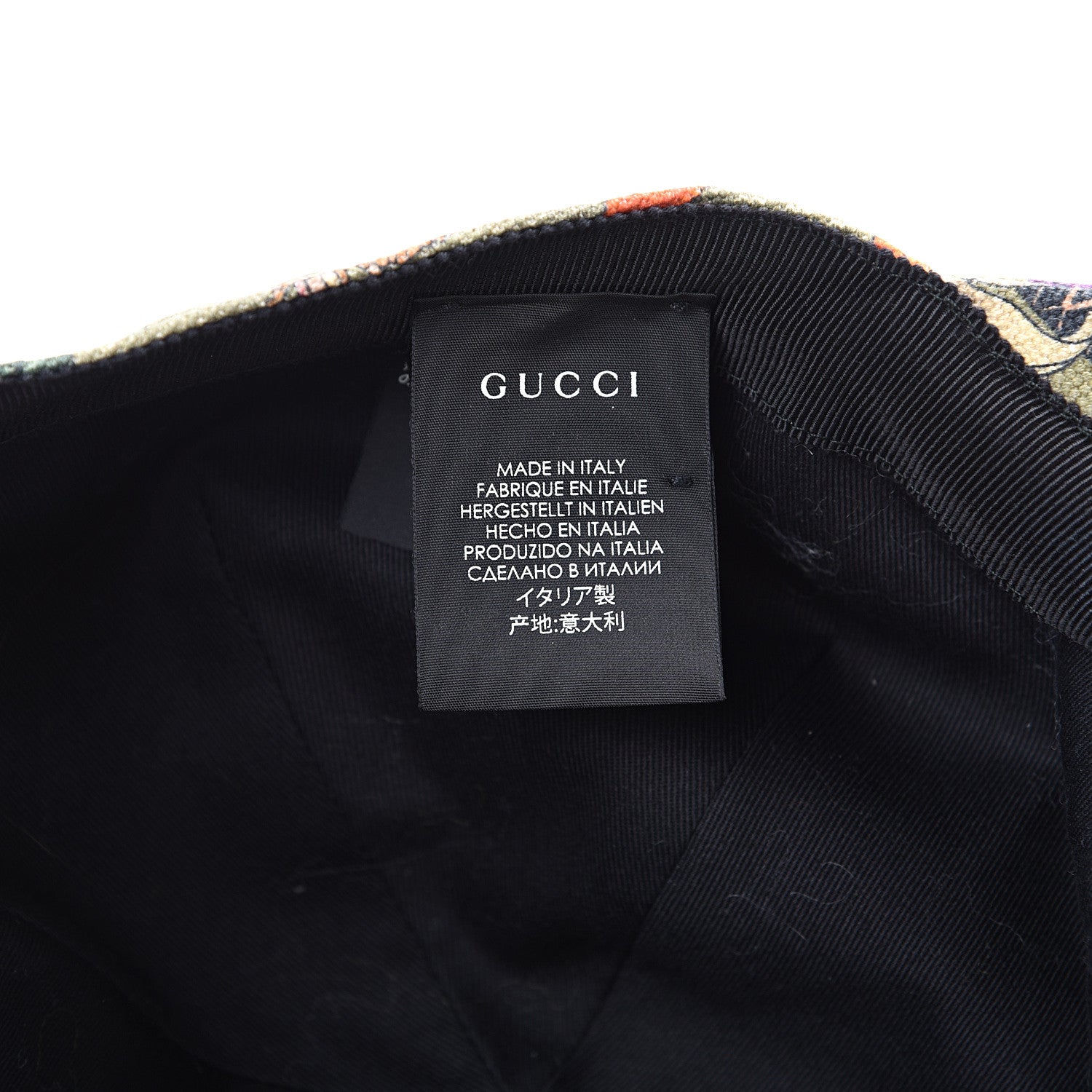 Gucci Cotton Linen Loved Baseball Hat M 6 of 6
