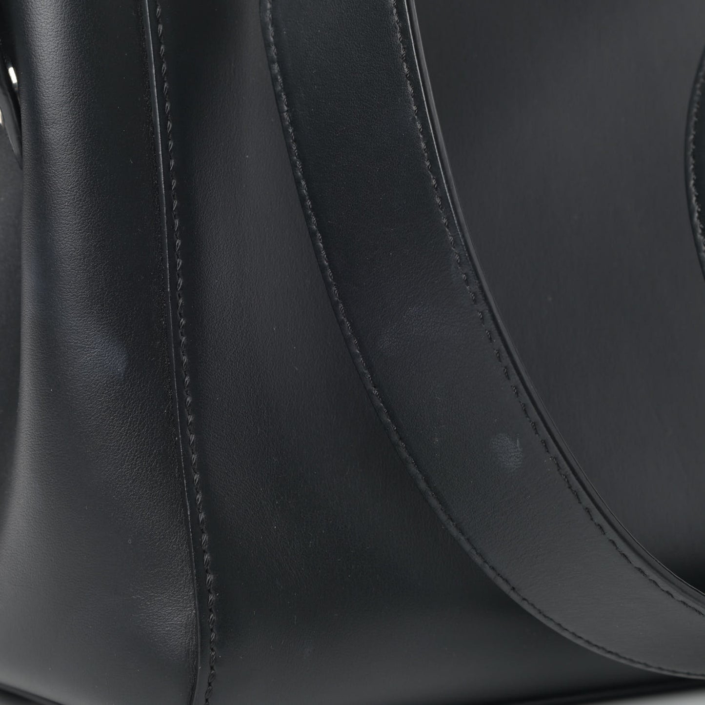 Vitello Baltico Dolce DotCom Satchel Black Blue Royal