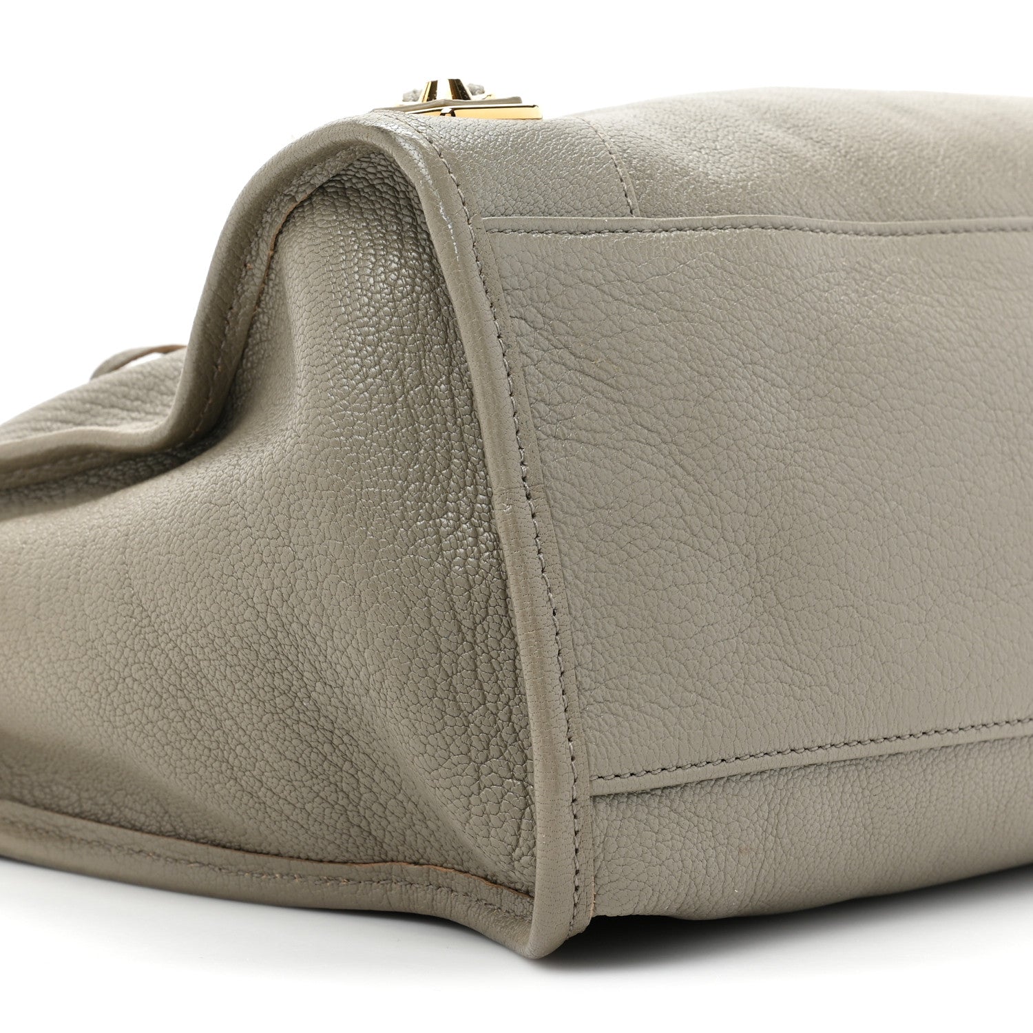 Balenciaga Chevre Gold Metallic Edge Hardware City Gris Taupe 9 of 13