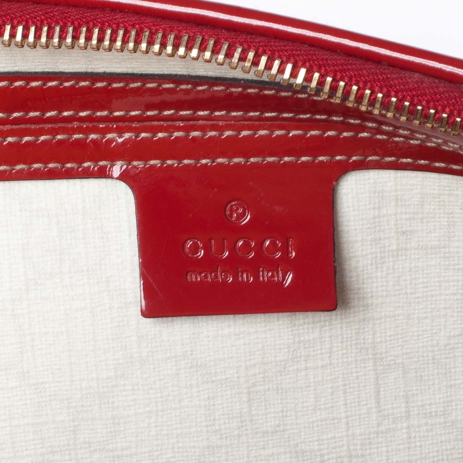 Gucci GG Plus Monogram Tattoo Medium Joy Boston Red Unicef 7 of 11