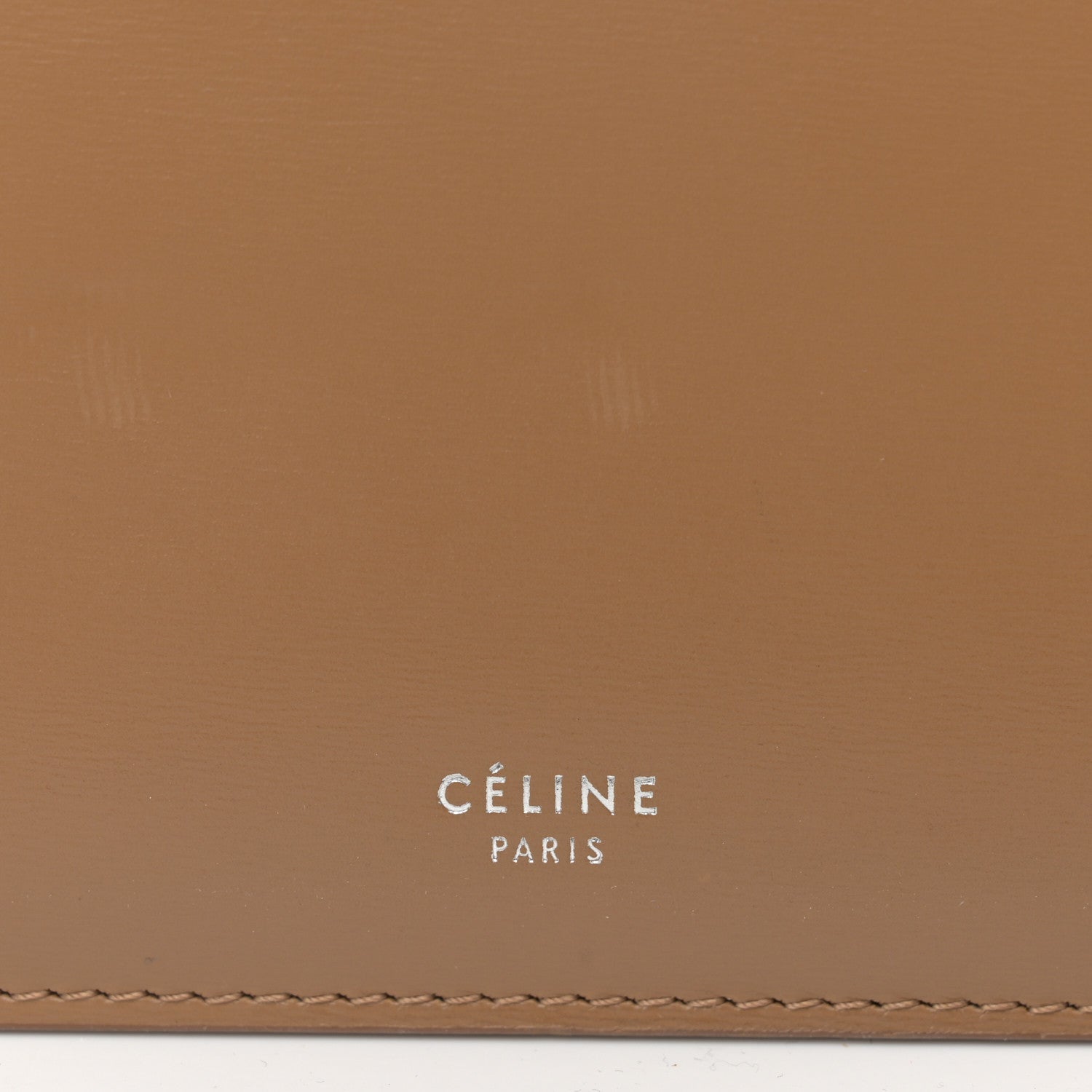 Celine Patina Box Calfskin Medium Clasp Bag Light Camel 6 of 16
