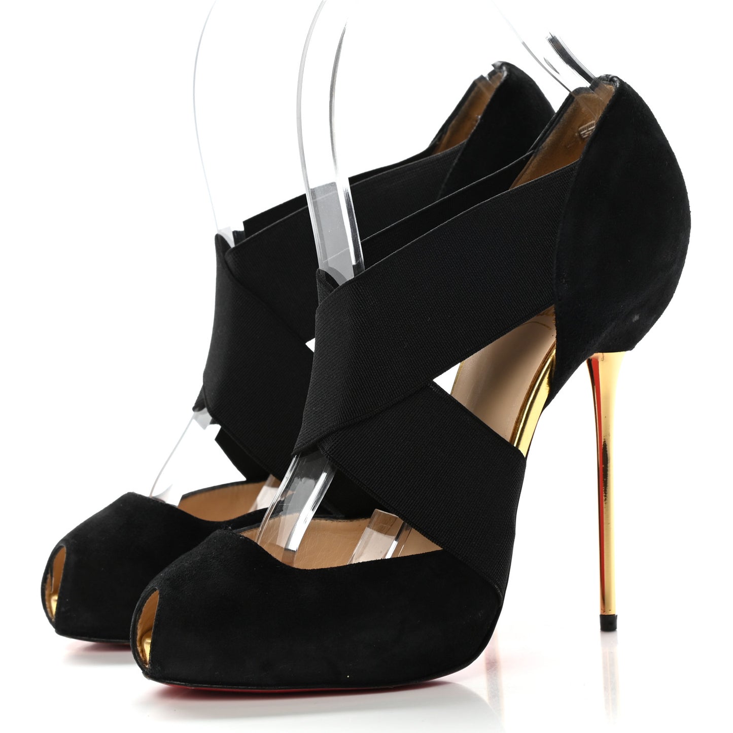 Suede Royal Big Dorcet 120 Pumps 36 Black