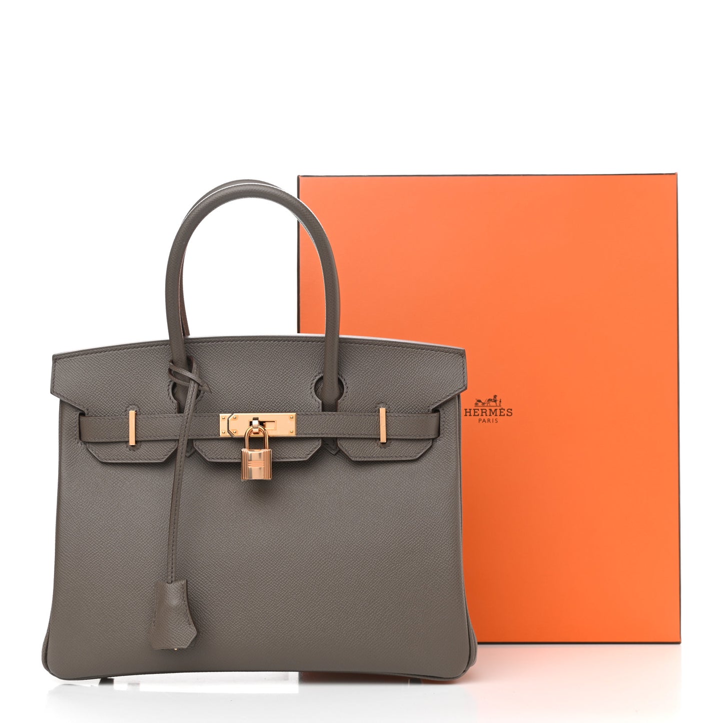 Epsom Birkin 30 Etain