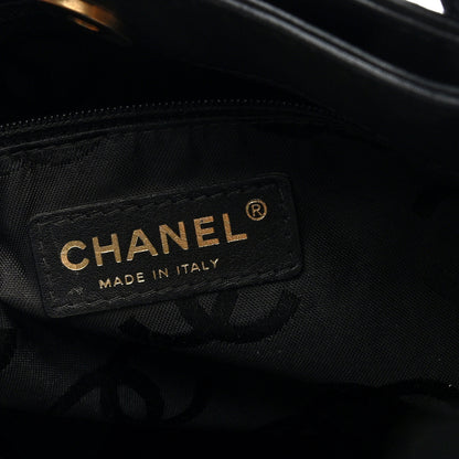 Chanel Calfskin Wild Stitch Tote Black 6 of 9
