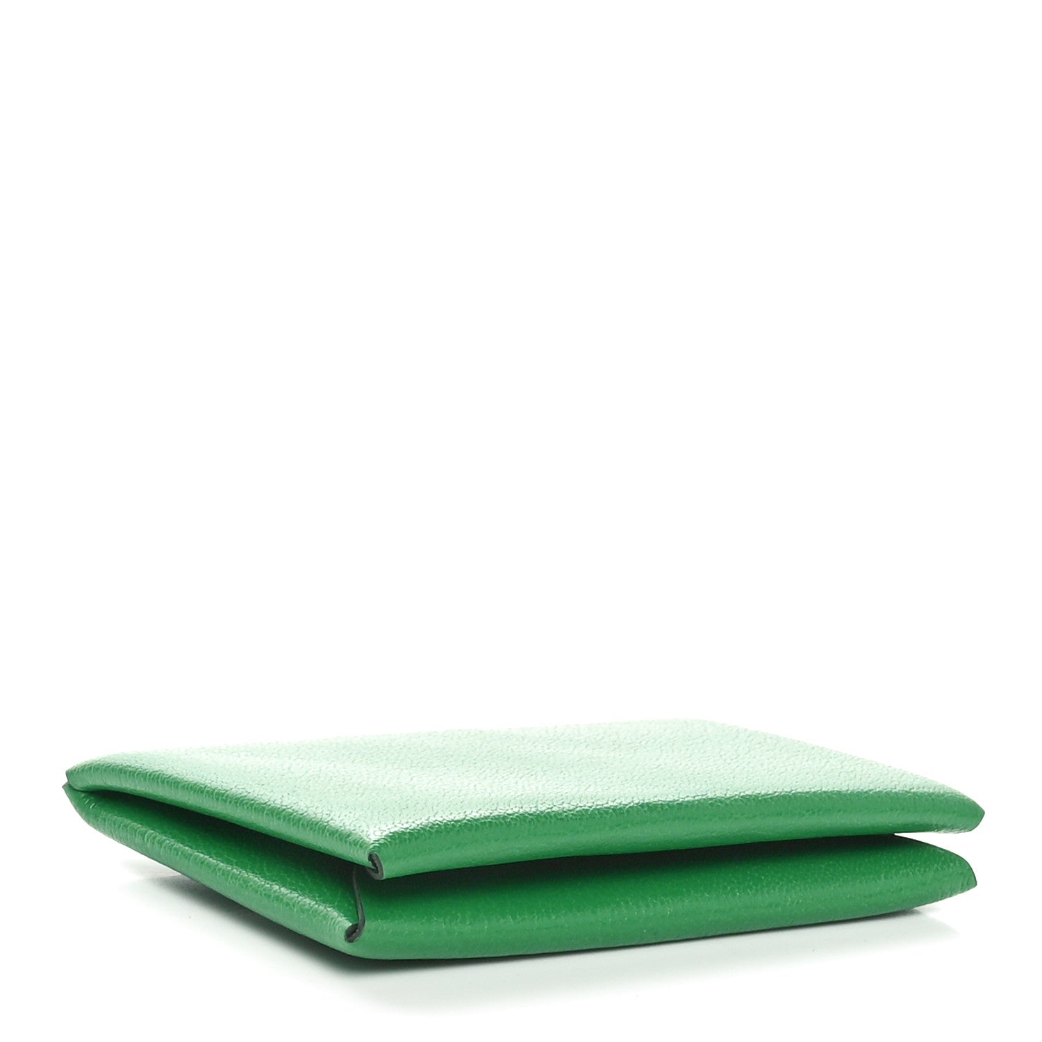 Hermes Evercolor Calvi Card Case Bambou 4 of 10