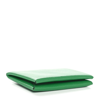 Hermes Evercolor Calvi Card Case Bambou 4 of 10