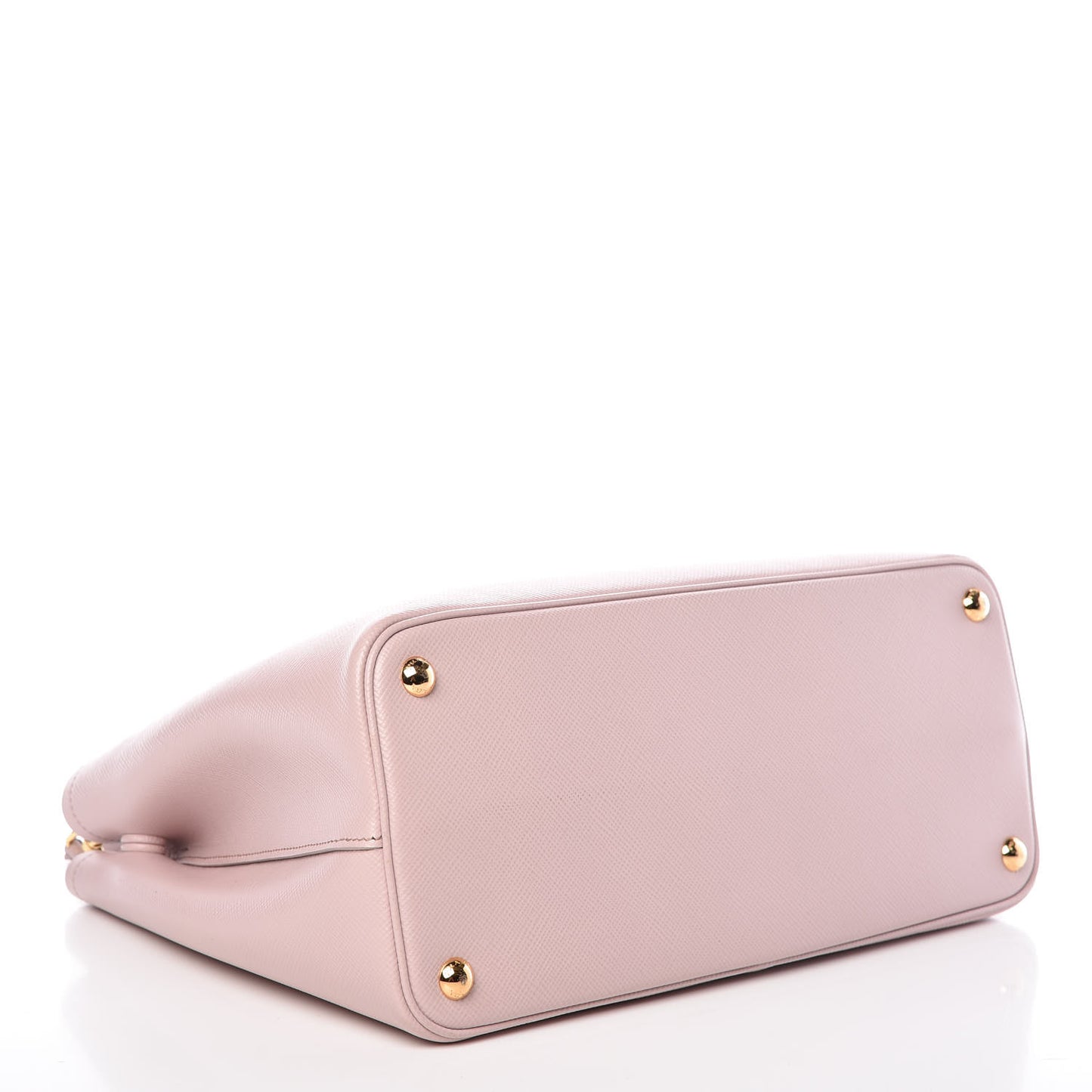 Saffiano Cuir Medium Double Bag Mughetto