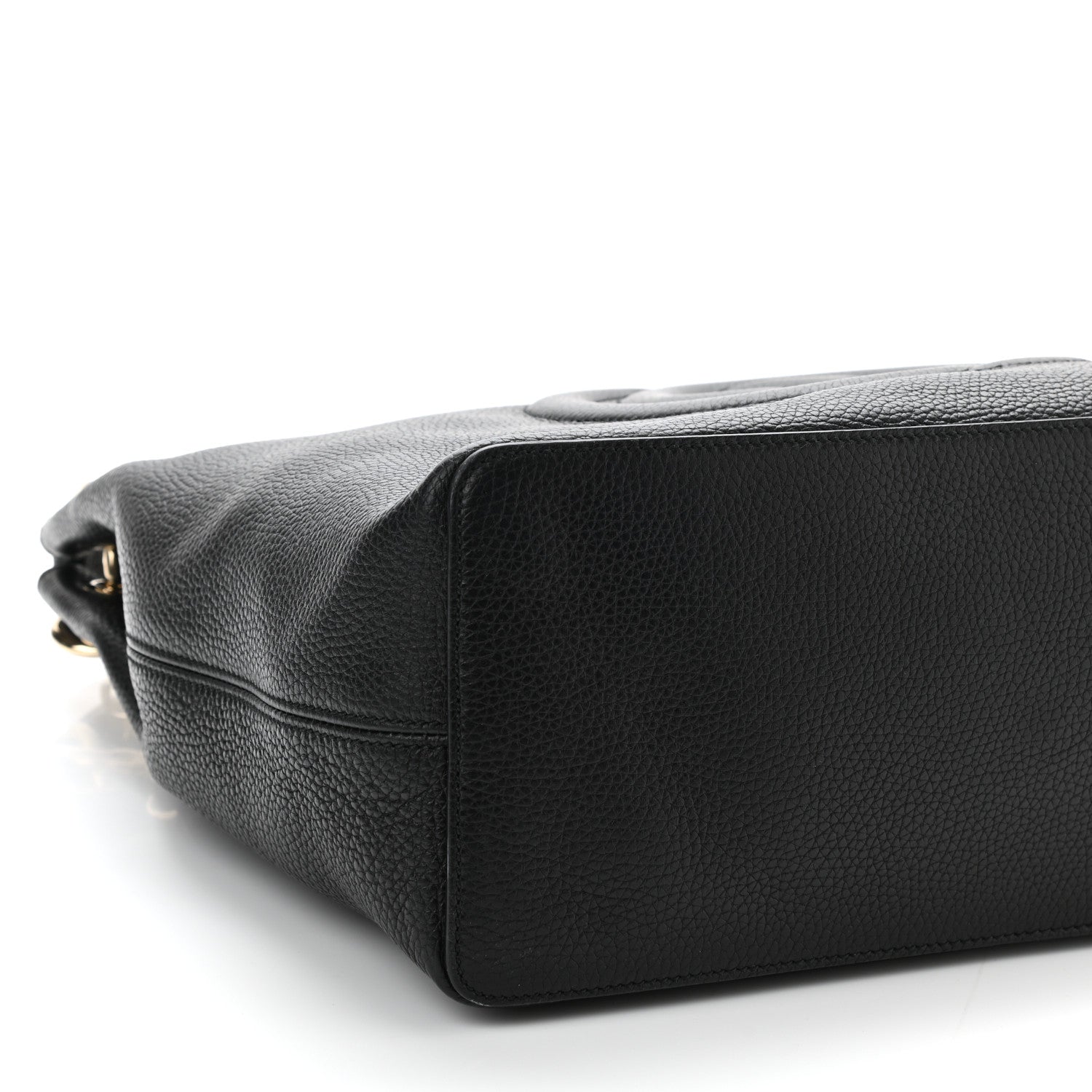 Gucci Pebbled Calfskin Large Soho Hobo Black 9 of 10