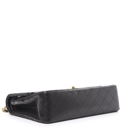 Chanel Lambskin Quilted Medium Double Flap Black 4 of 13
