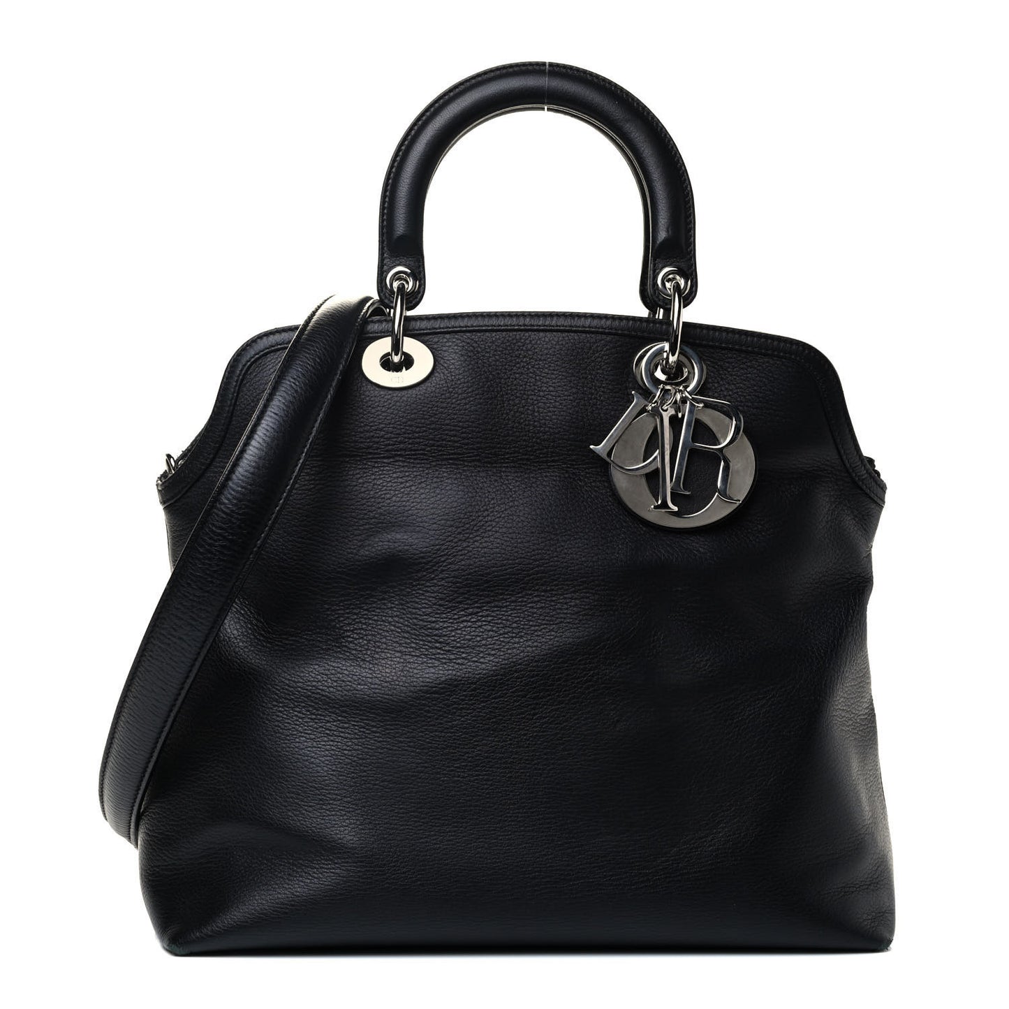 Calfskin Large Granville Tote Black