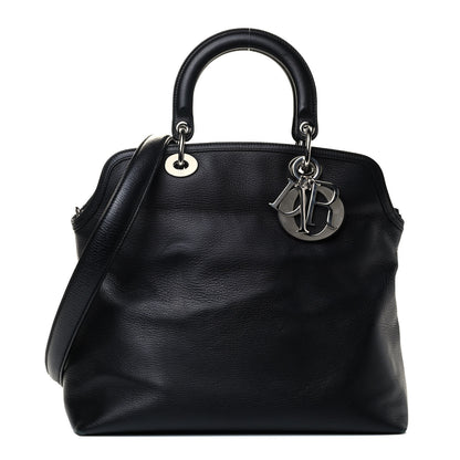 Christian Dior Calfskin Large Granville Tote Black 1 of 4