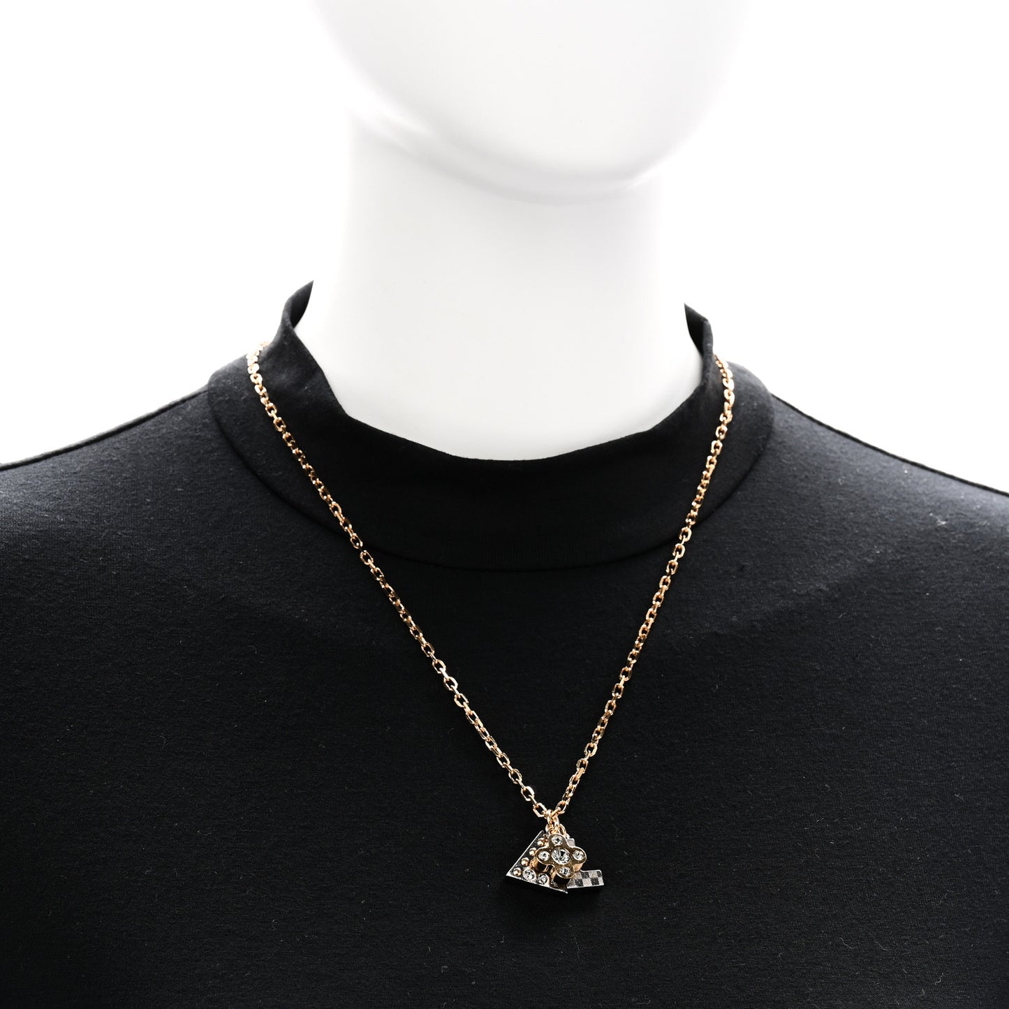 Love Letters Pendant Necklace Gold