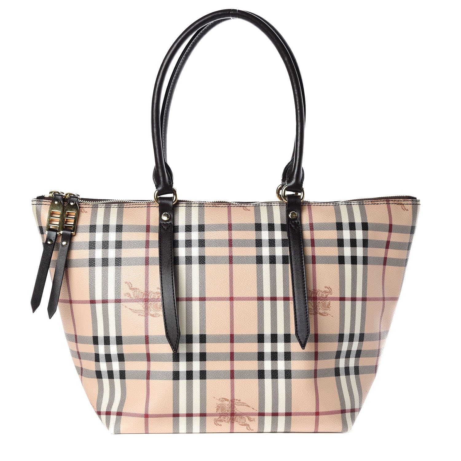 Burberry Haymarket Check Medium Salisbury Tote Black 1 of 9