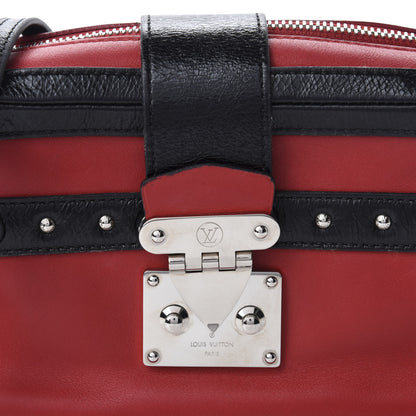Louis Vuitton Calfskin Petite Malle Soft MM Rouge 13 of 13