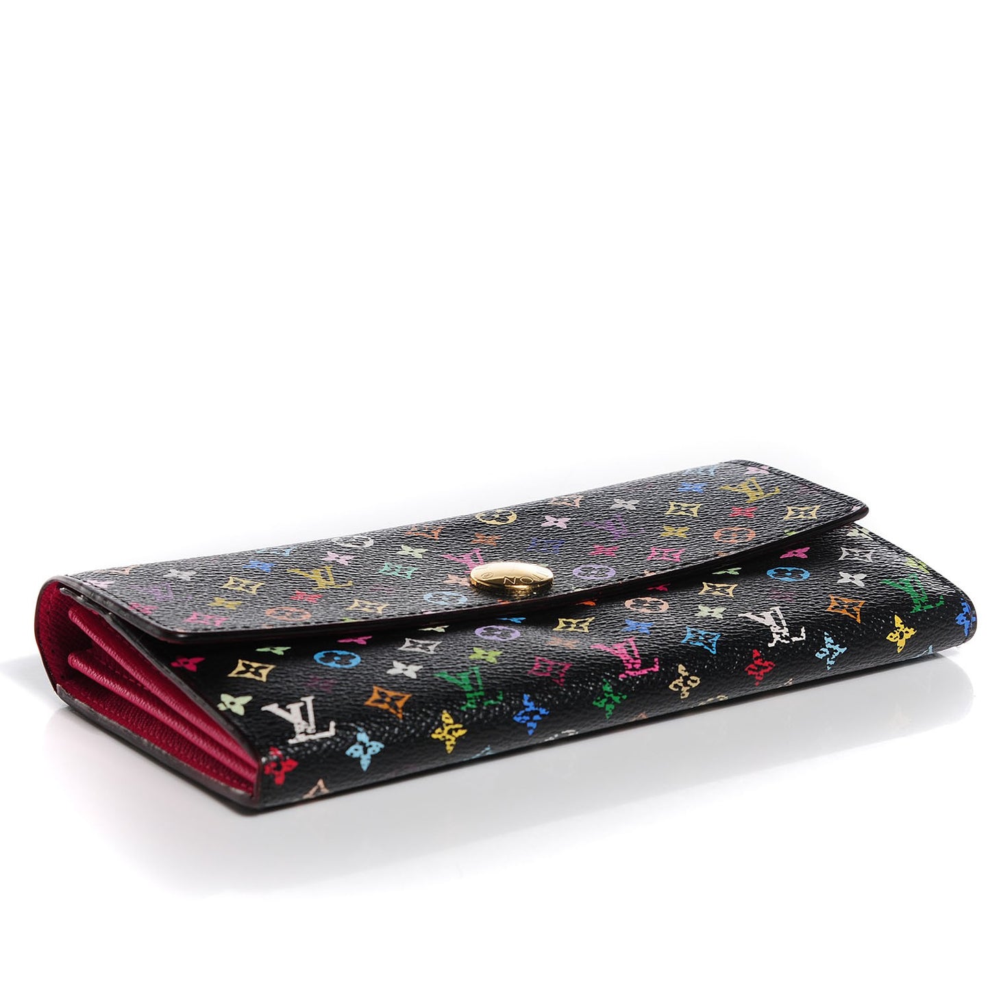 Monogram Multicolor Sarah Wallet Black Grenade