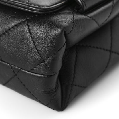 Chanel Calfskin Quilted Small Enchained Flap Black 9 of 12