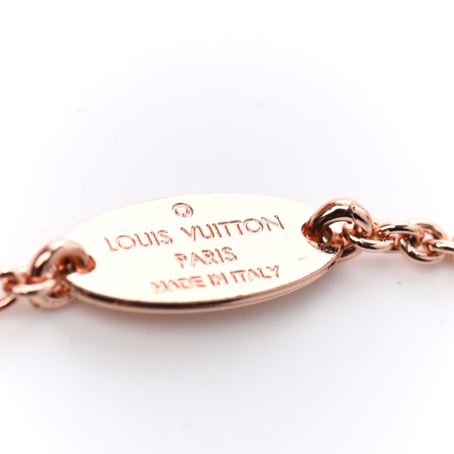 Louis Vuitton Swarovski Essential V Strass Bracelet Rose Gold 3 of 3