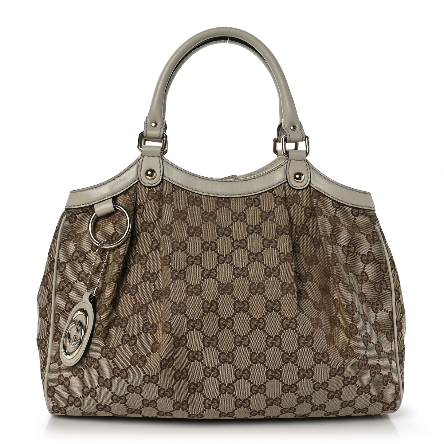 Monogram Medium Sukey Tote Off White