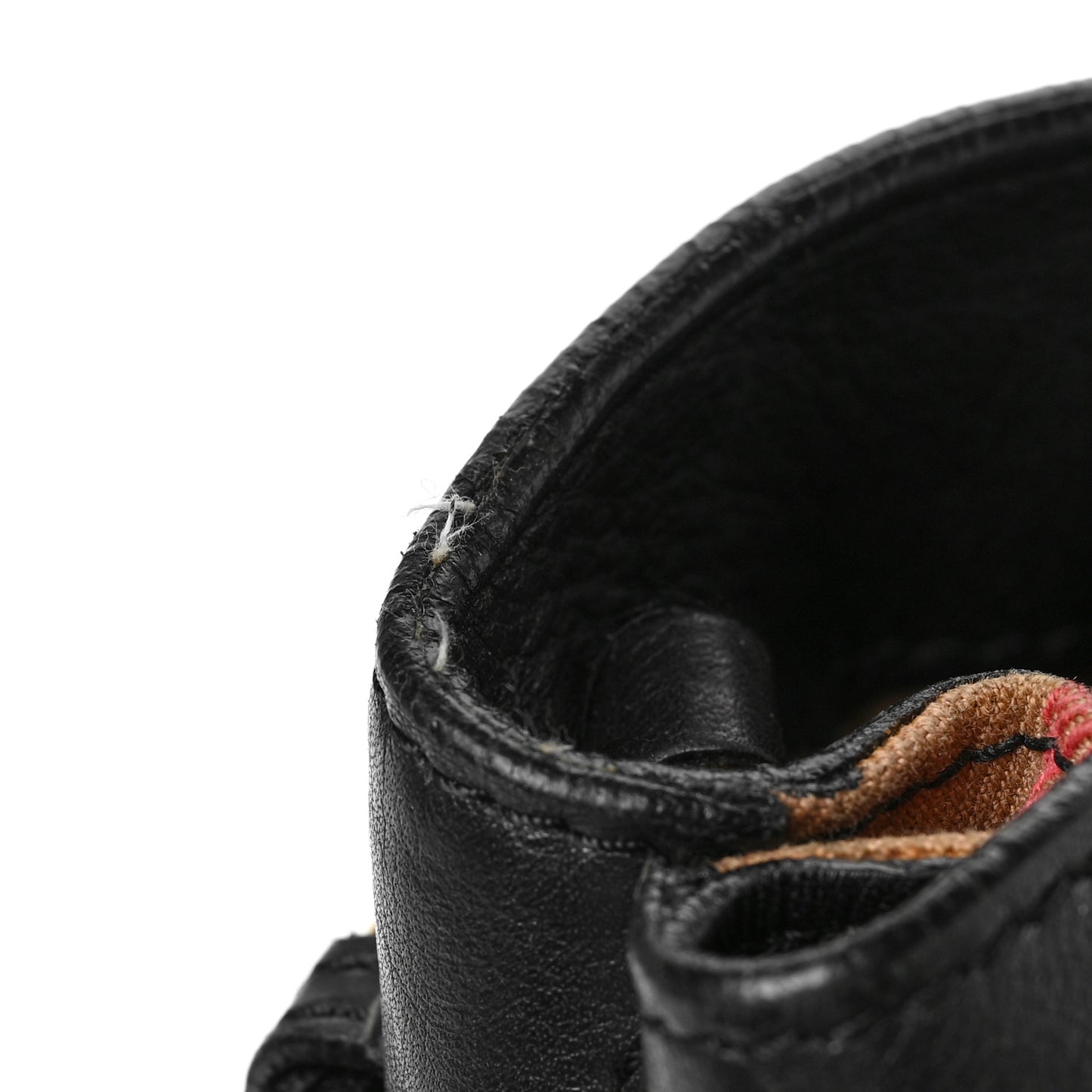 Derby Calfskin House Check Medium Banner Tote Black