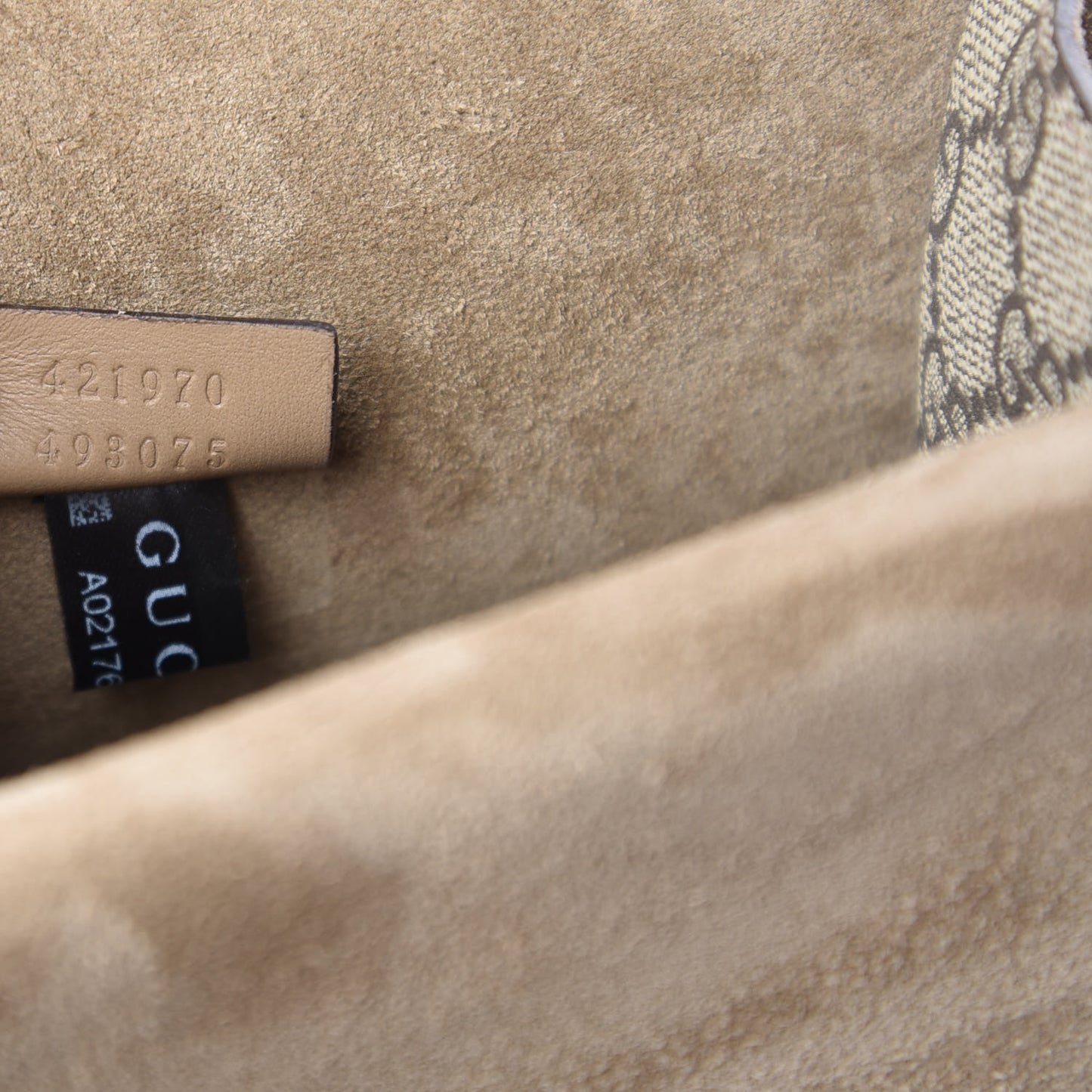 GG Supreme Monogram Mini Dionysus Shoulder Bag Taupe