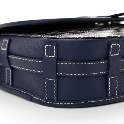 Goyard Goyardine Belvedere II PM Messenger Bag Navy 8 of 9