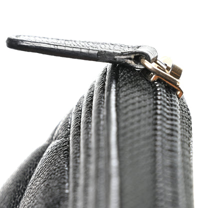 Chanel Caviar Quilted Small Boy Zip Around Wallet Black 10 of 10