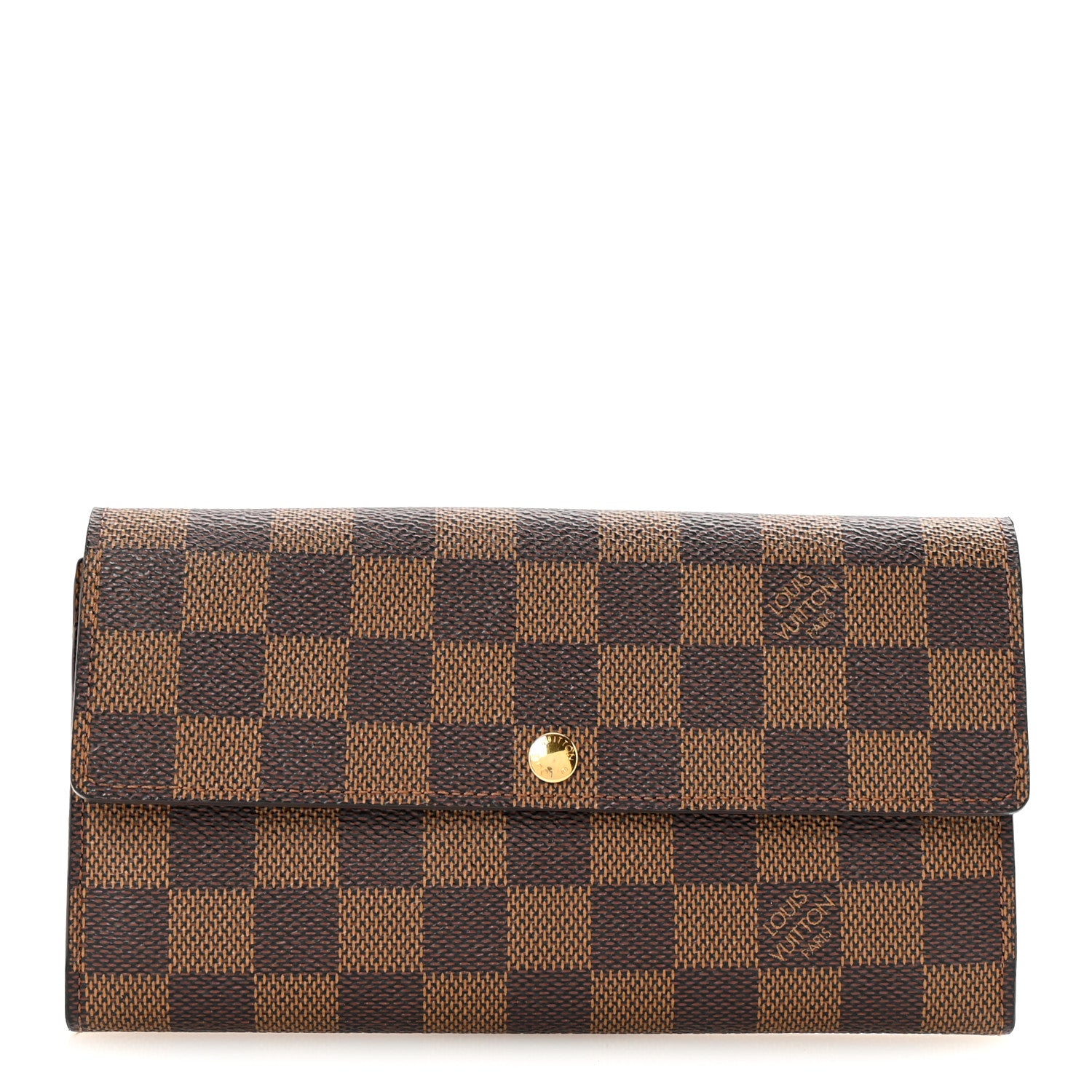 Louis Vuitton Damier Ebene Sarah Wallet 1 of 6